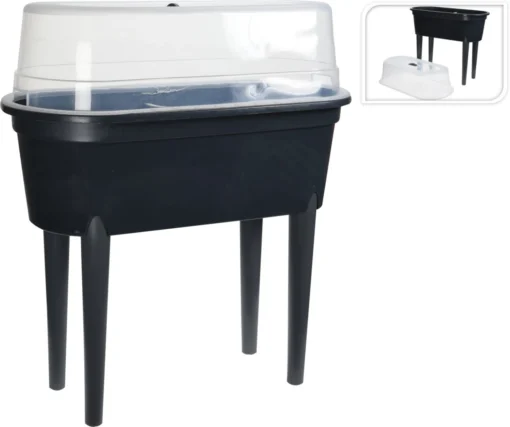 E&K Kweektafel 77x40x38cm Antraciet -Groen Tuin Pro Verkoopwinkel e k kweektafel 77x40x38cm antraciet 1600x1339 6230a195bce79 l